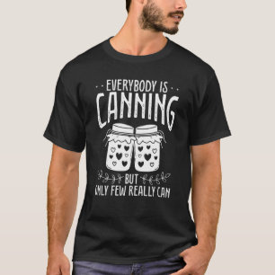 T-shirt Saison de canne à aliments maison Canner Shelf Hom