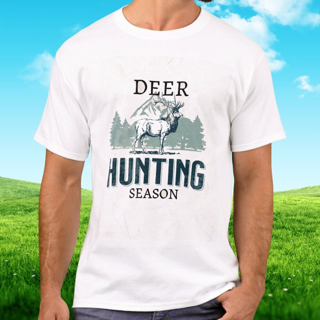 T-shirt Saison de chasse au cerf (stylish Hunting season Shirt)