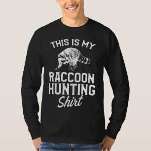 T-shirt Saison de chasse au raton laveur