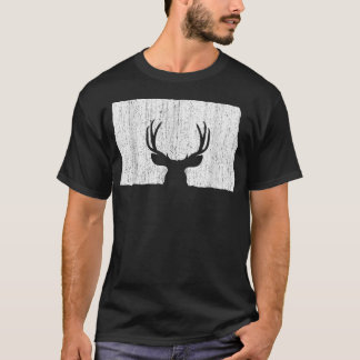 T-shirt Saison de chasse aux cerfs du Dakota du Nord