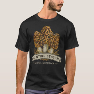 T-shirt Saison de chasse aux morilles et cueillette