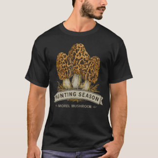T-shirt Saison de chasse aux morilles et cueillette