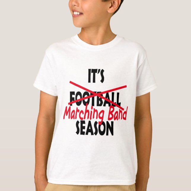 T-shirt Saison de la bande de Marquage / Rouge (Devant)