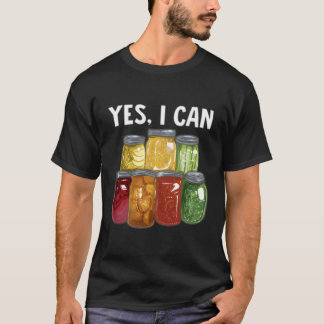 T-shirt Saison De La Canne Préserver La Nourriture Pour Le