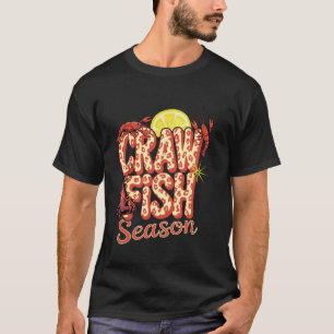 T-shirt Saison de la langouste Leopard et Funny Crawfish B