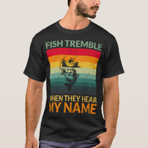 T-shirt Saison de la truite du torrent de montagne coloré