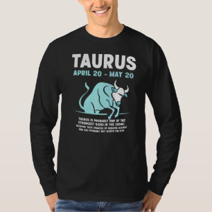 T-shirt Saison de marchandises Taurus SIGNE Zodiaque Astro