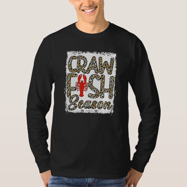 T-shirt Saison de poisson crus leached Lo (Devant)