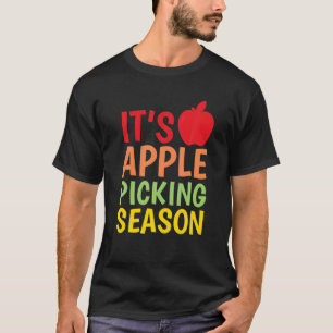 T-shirt Saison de prélèvement d'Apple Inspiré Relation de