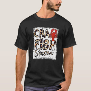 T-shirt Saison d'écrevisses léopard blanchies Fruits de me