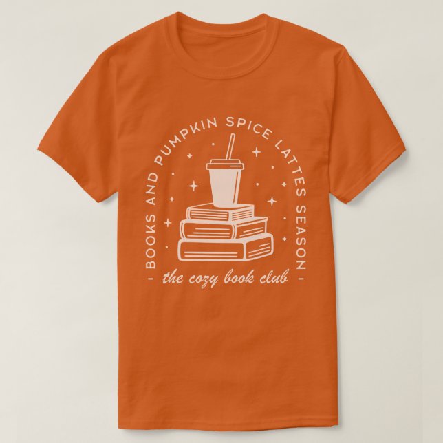 T-shirt Saison d'épices des livres et des Citrouilles (Design devant)