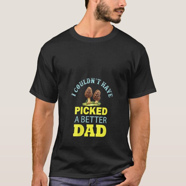 T-shirt Saison des champignons pour femmes Morel Papa Cham (Devant)