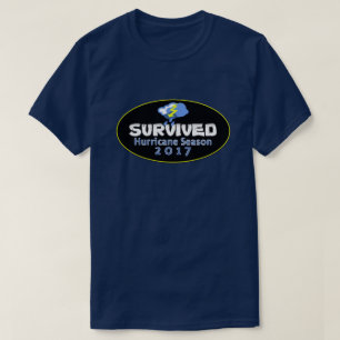 T-shirt saison des ouragans survécue 2017