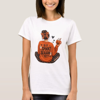 T-shirt Saison d'Halloween effrayante