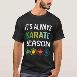 T-shirt Saison drôle Karate