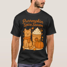 Saison du goût de citrouille – Jolie chatte automn