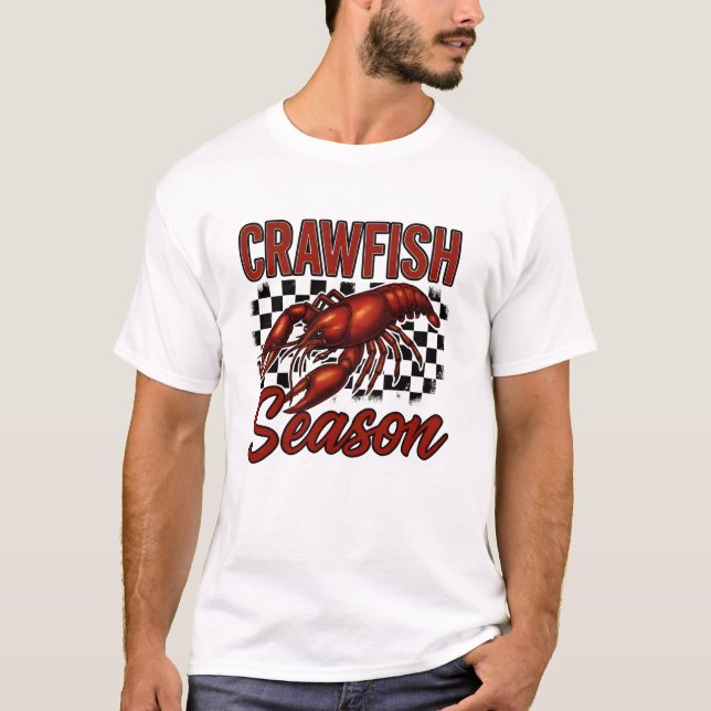 T-Shirt Saison Écrevisse (Devant)