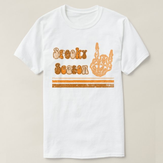 T-shirt saison éffrayante (Design devant)