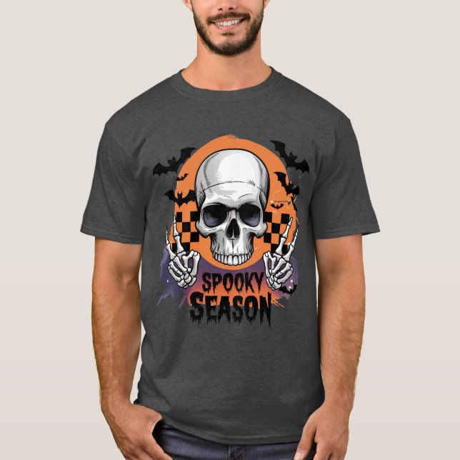 T-shirt saison éffrayante (Devant)