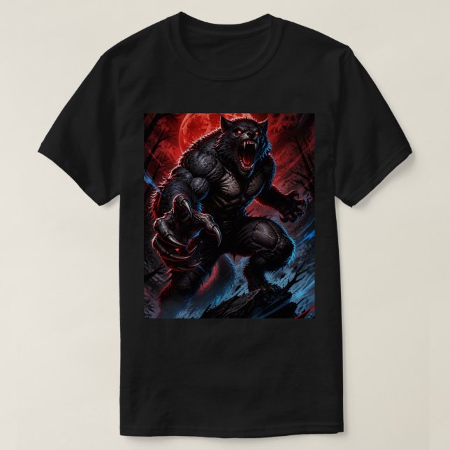 T-shirt saison effrayante dans le style avec ce T fun Hall (Design devant)
