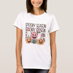 T-shirt Saison Éffrayante d'Halloween