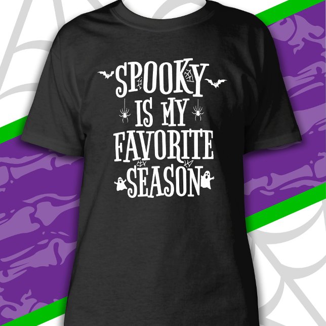 T-shirt Saison éffrayante Fantômes Bats Araignées Hallowee (Créateur téléchargé)