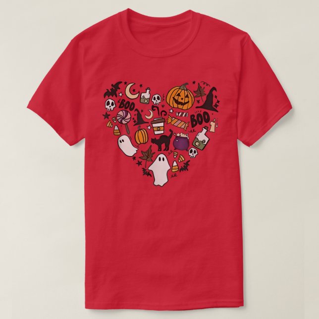 T-shirt Saison éffrayante Funny Halloween Candy sorcière n (Design devant)