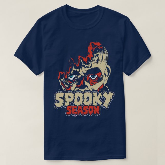 T-shirt Saison éffrayante Halloween 1 (Design devant)