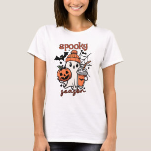 T-shirt Saison éffrayante Halloween Vibes Design