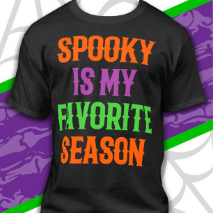 T-shirt Saison effrayante Joyeux Halloween Drôle d'Hallowe