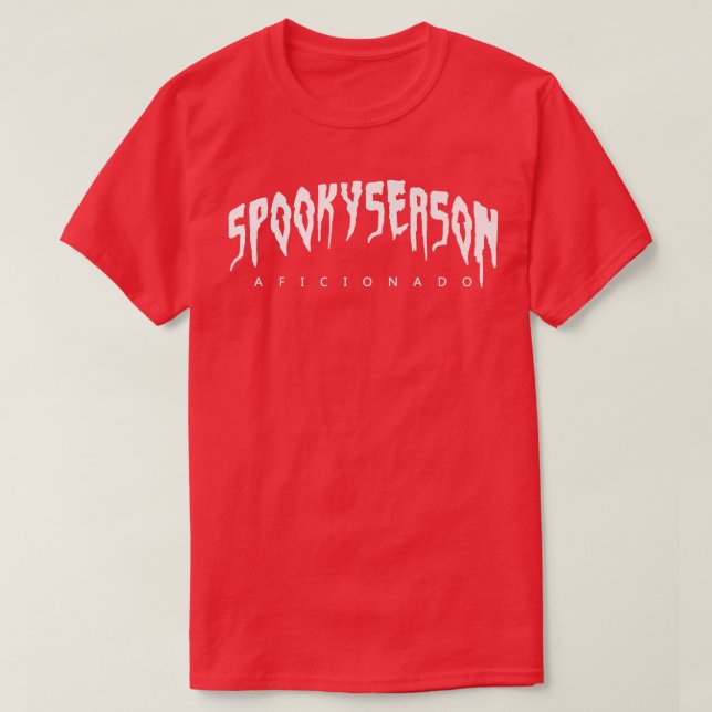 T-shirt Saison Éffrayante mignonne Aficionado Effrayant Dr (Design devant)
