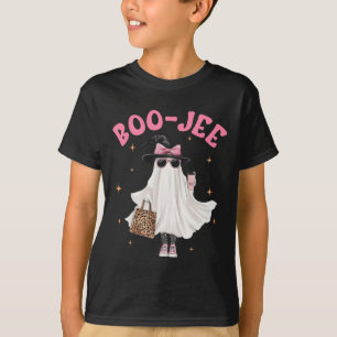 T-shirt Saison éffrayante mignonne Ghost Funny Halloween B