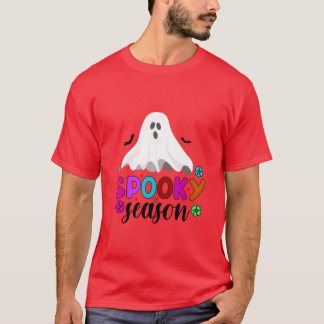 T-shirt Saison éffrayante Pour La Famille Halloween