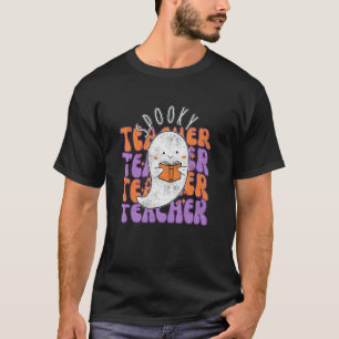 T-shirt Saison effrayante Professeur Halloween Fantôme mig