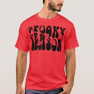 T-shirt Saison Éffrayante super Fantôme Fantôme Éffrayant 