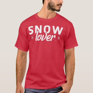 T-shirt Saison hivernale des neiges Jeux des neiges Lover