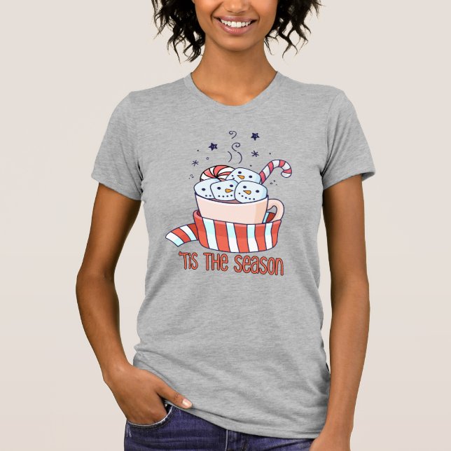 T-shirt Saison Latte Peppermint (Devant)