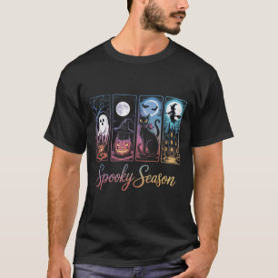 T-shirt Saison Soky Halloween Vintage Halloween Horreur Ni