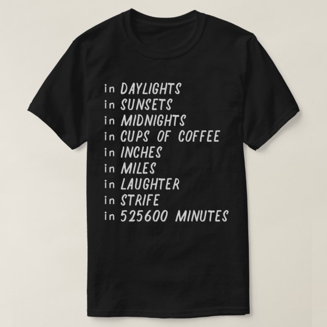 T-shirt Saisons d'amour (Design devant)