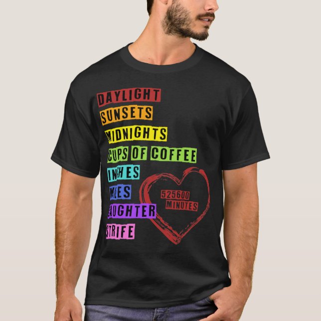 T-shirt saisons d'amour famille (Devant)