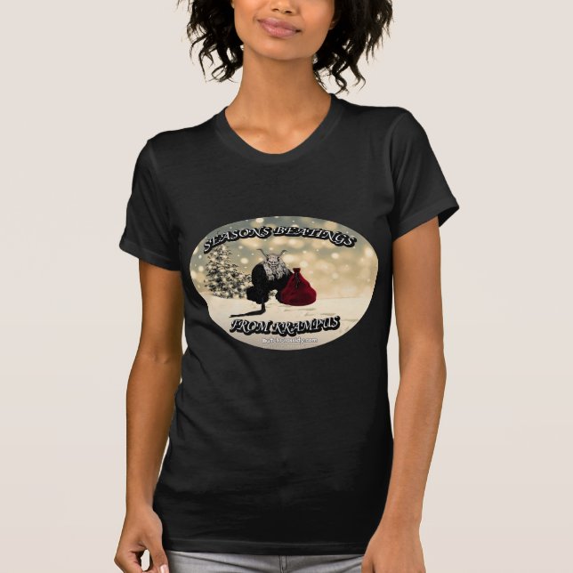 T-shirt Saisons tabassées par Krampus - Femmes (Devant)