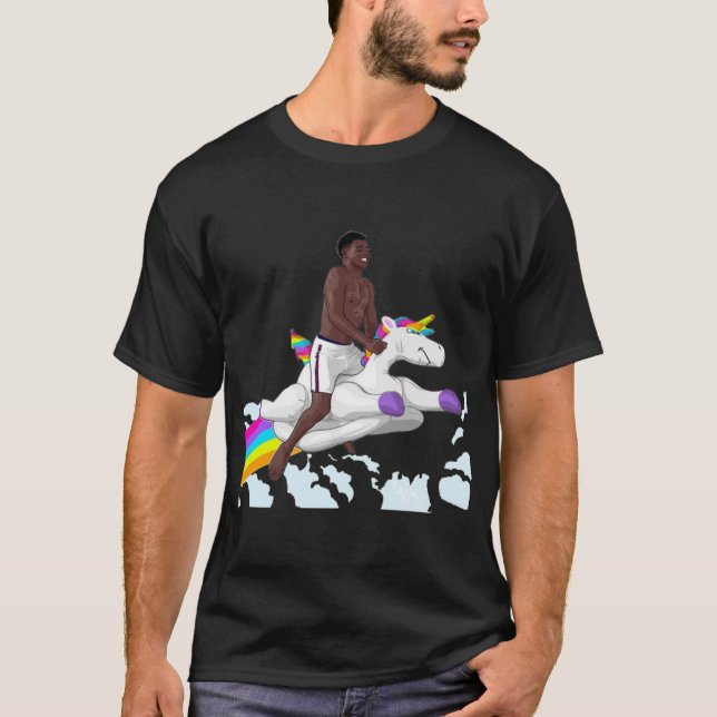 T-shirt Saka Unicorn Bukayo Saka Unicorn retro (Devant)