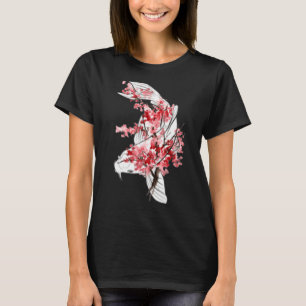 T-shirt Sakuara Koi Carp Nishikigoi Poisson Art japonais