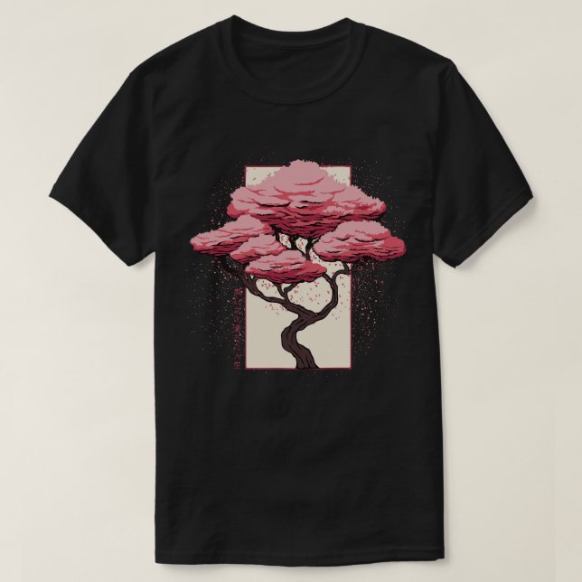 T-shirt Sakura Blossom par Tobe Fonseca (Design devant)