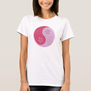 T-shirt Sakura Blossom Yin Yang