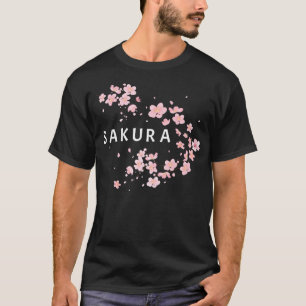 T-shirt Sakura Cerisier Japonais Vintage