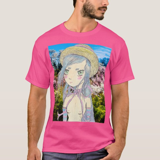 T-shirt Sakura Dame (Devant)