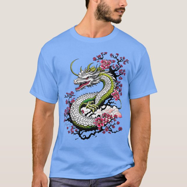 T-shirt Sakura Dragon (Devant)