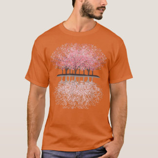 T-shirt Sakura Forest Cherry Blossom Japanese Tree Graphic