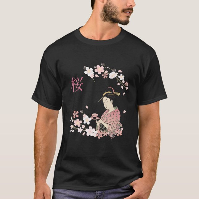 T-shirt Sakura Geisha (Devant)
